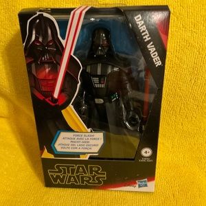 Star Wars Chewbacca and darth Vader Figurines I want $25 each or $30 for both